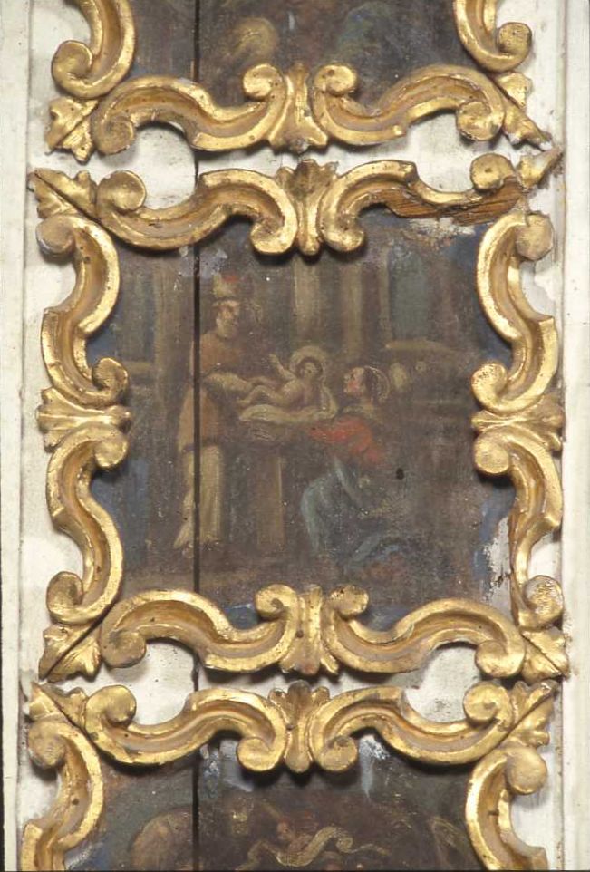 presentazione di Gesù al tempio (dipinto, elemento d'insieme) - ambito romagnolo (sec. XVIII)