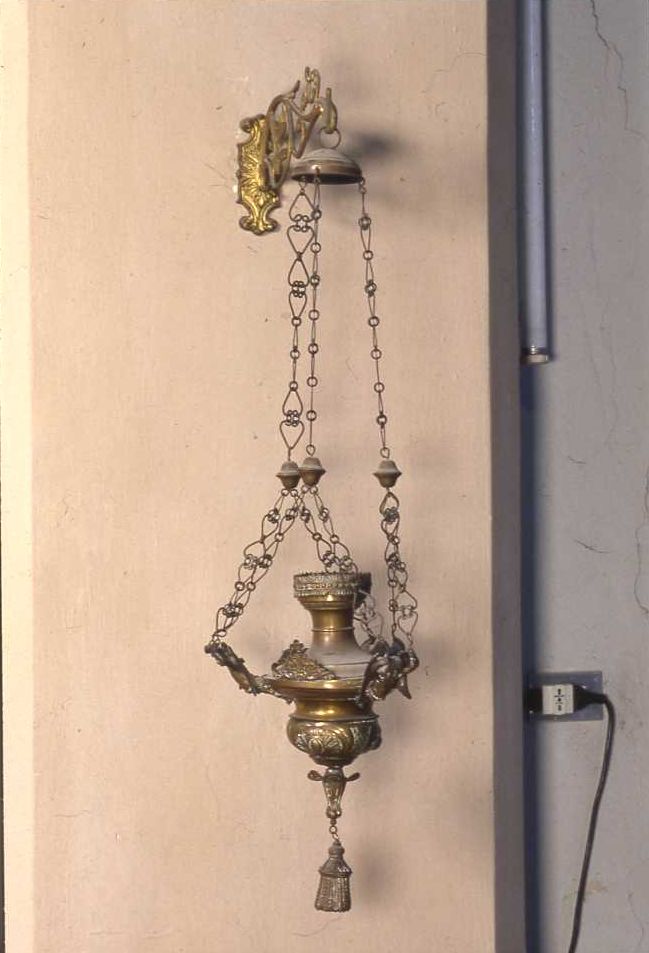 lampada del SS. Sacramento - manifattura emiliano-romagnola (seconda metà sec. XIX)