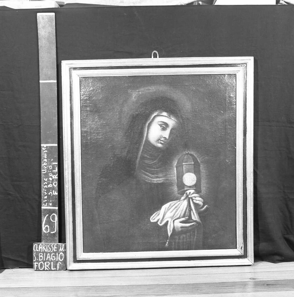 Santa Chiara (dipinto) - ambito romagnolo (sec. XVII)