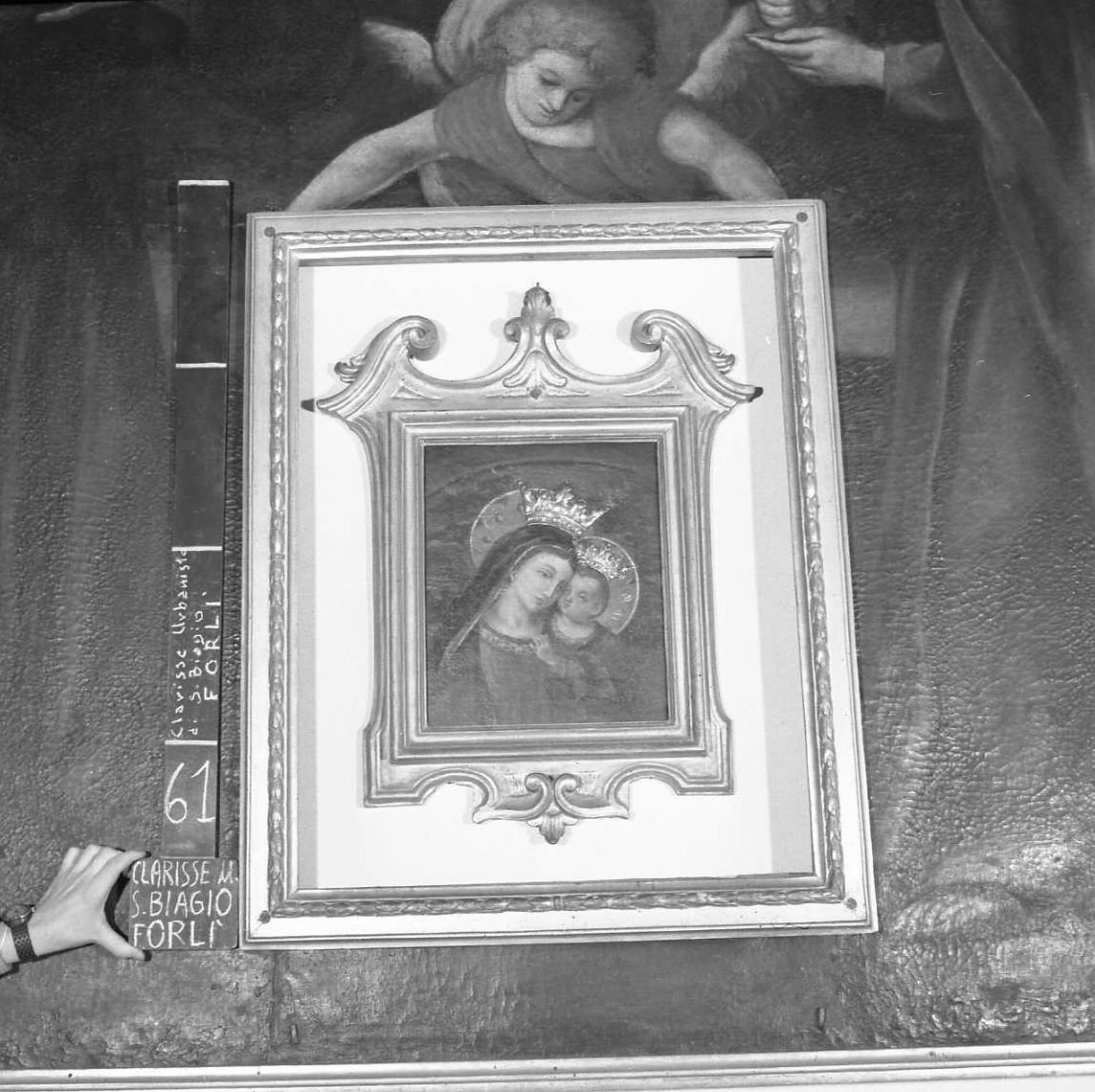 Madonna con Bambino (dipinto) - ambito romagnolo (secc. XVII/ XIX)