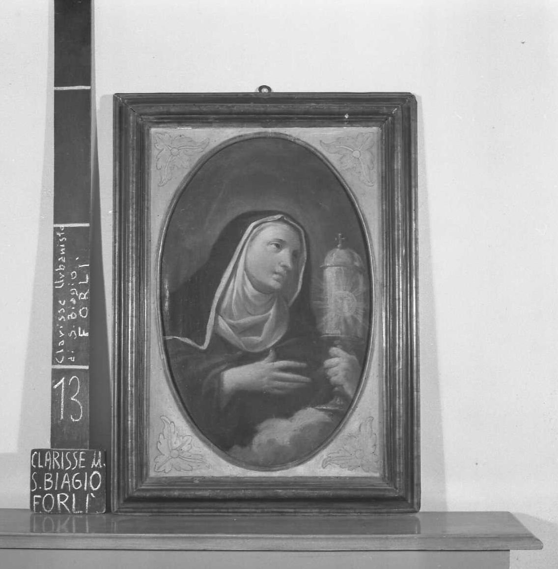 Santa Chiara (dipinto) - ambito romagnolo (sec. XVIII)