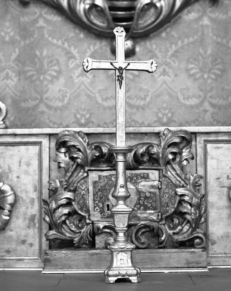 croce d'altare - manifattura romagnola (seconda metà sec. XIX)