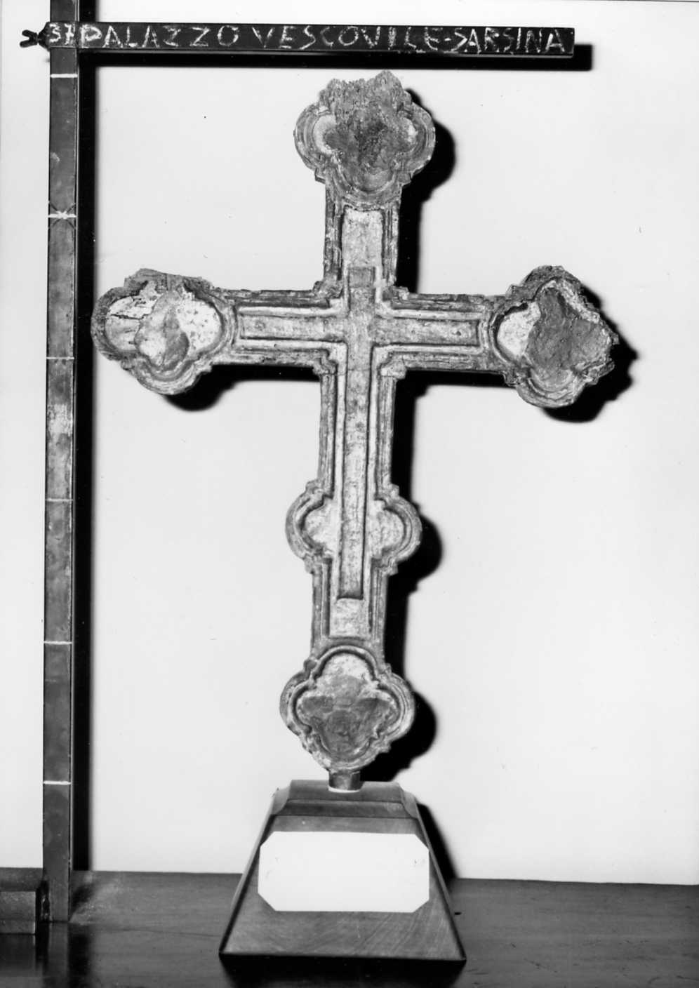 croce processionale - bottega toscana (sec. XVI)