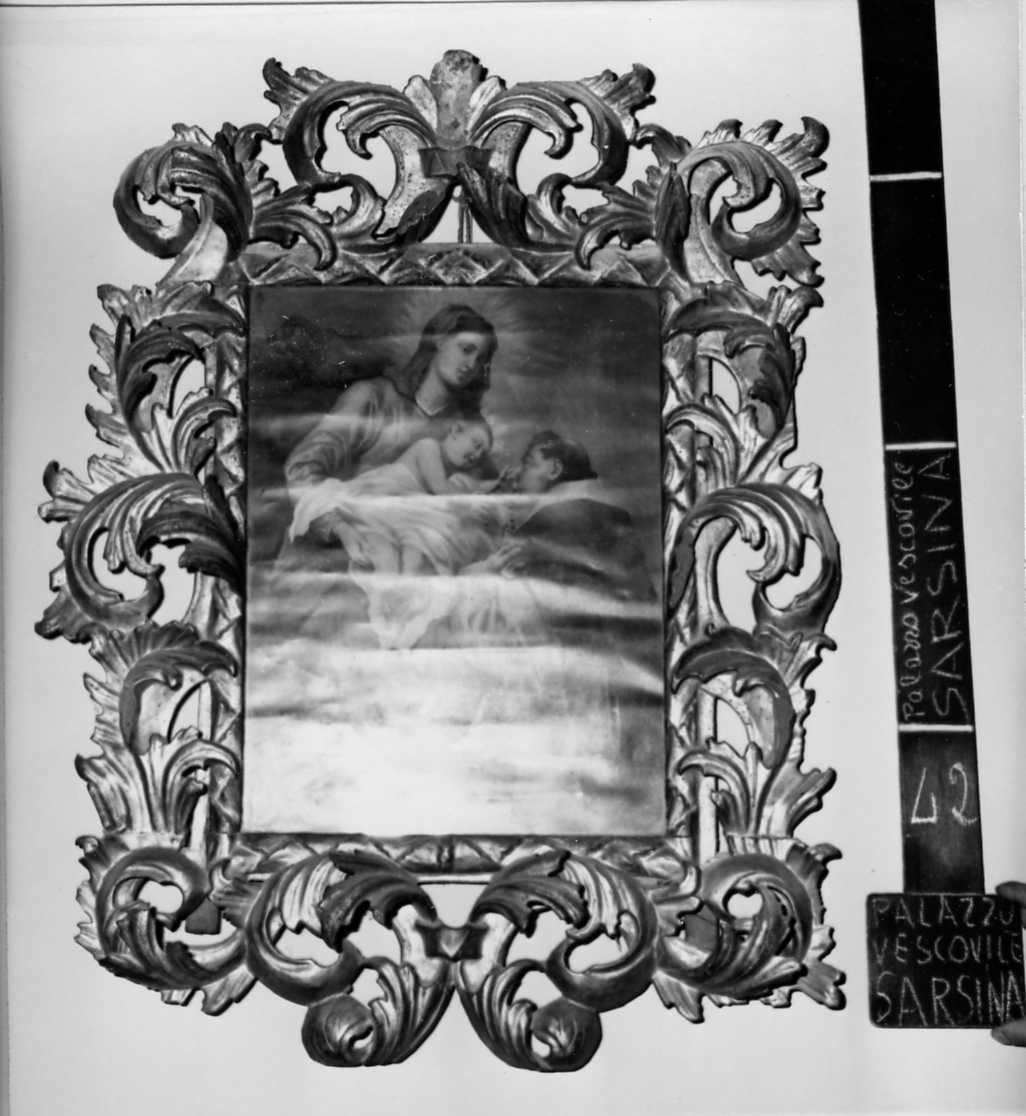 cornice - bottega romagnola (fine/inizio secc. XVII/ XVIII)