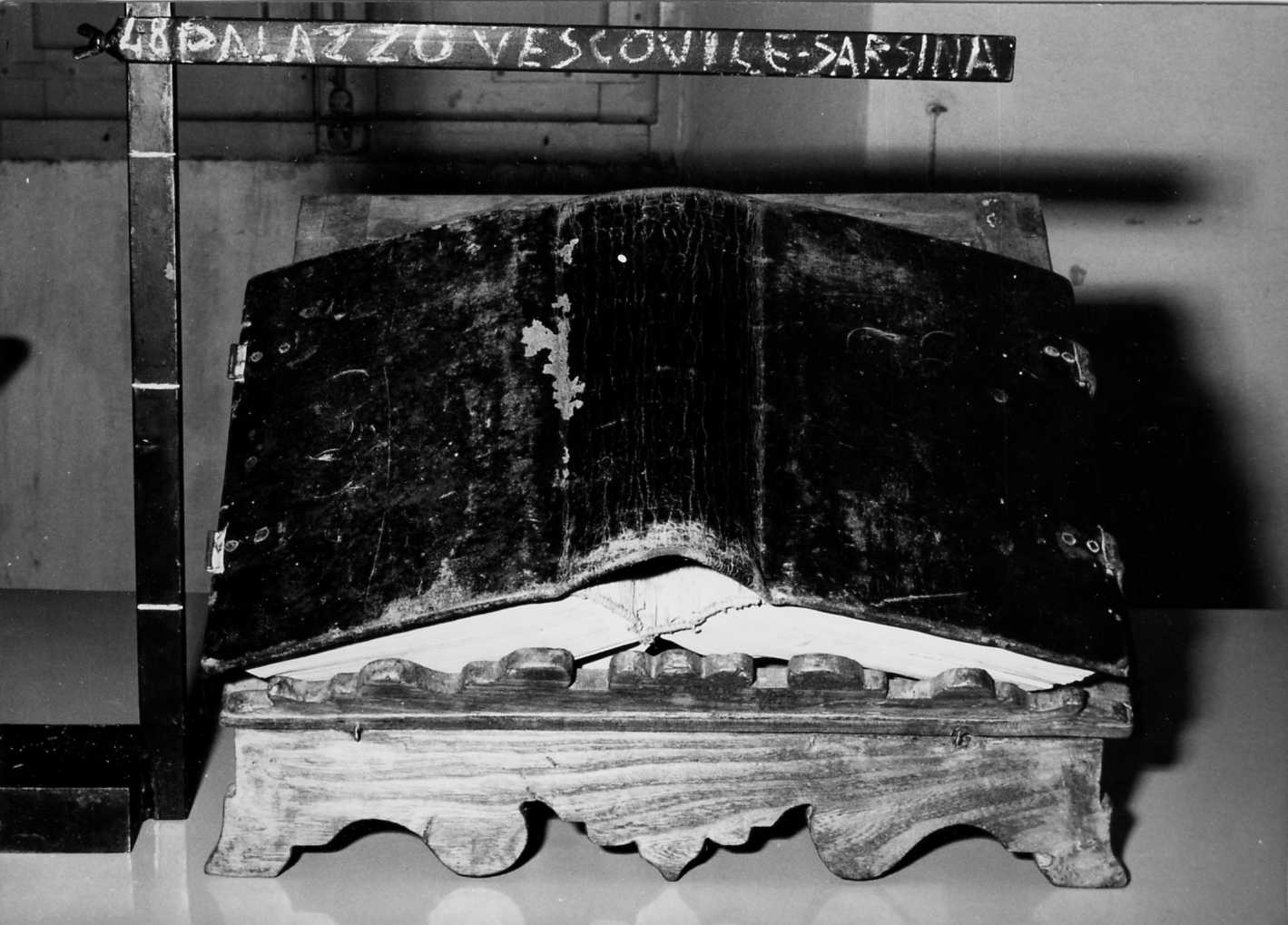 coperta di libro liturgico - bottega veneziana (sec. XVII)