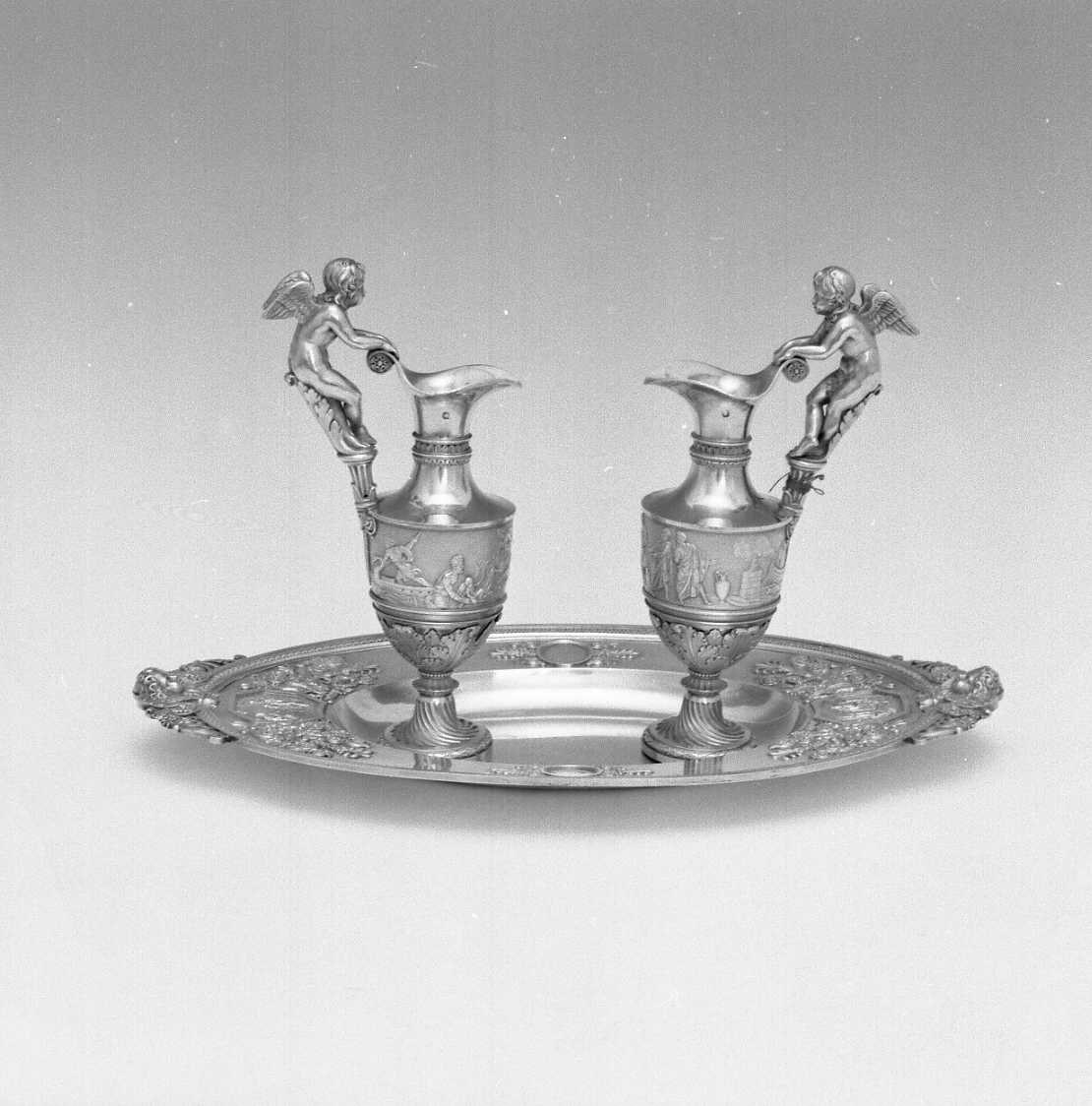 servizio di ampolline, insieme di Cahier Jean Charles (sec. XIX)