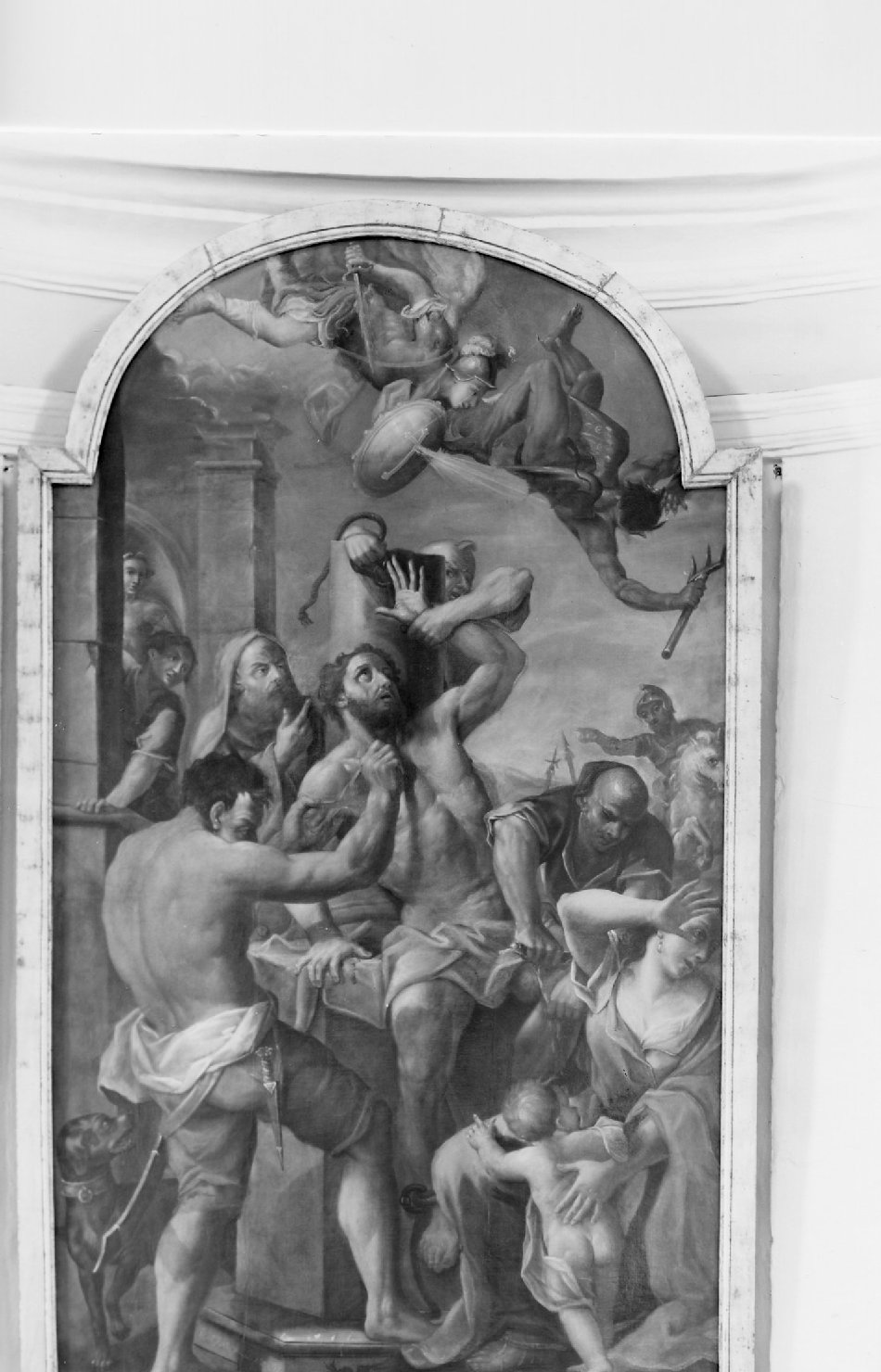 Martirio di San Bartolomeo (dipinto) di Valbonesi Michele (terzo quarto sec. XVIII)