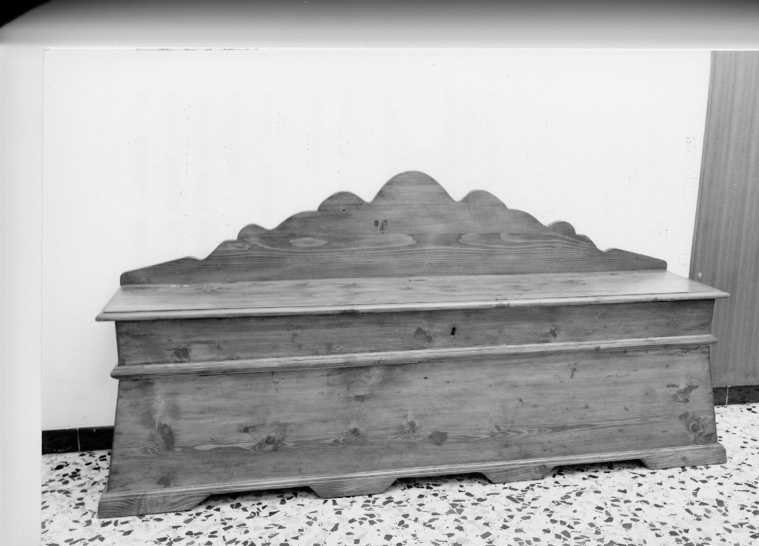 cassapanca - ambito tosco-romagnolo (sec. XVIII)