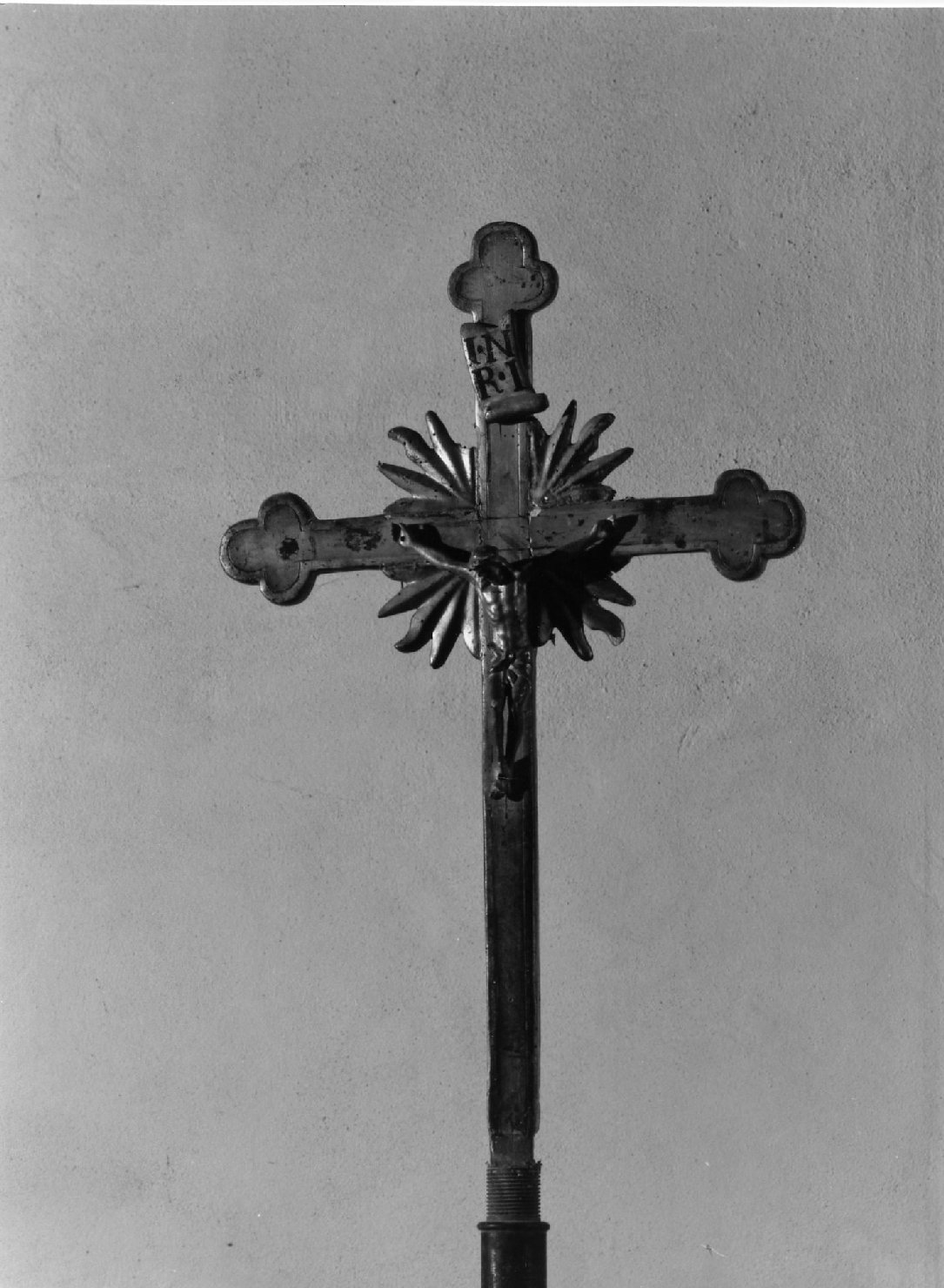 croce processionale - ambito tosco-romagnolo (fine/inizio secc. XVIII/ XIX)