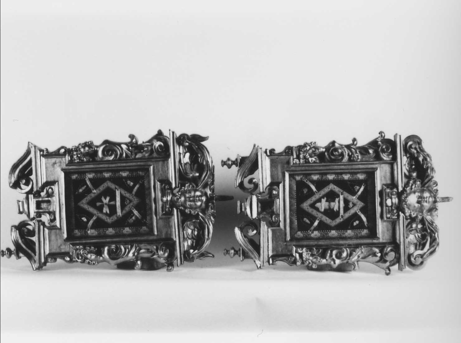 reliquiario - a tabella - bottega romagnola (sec. XVIII)