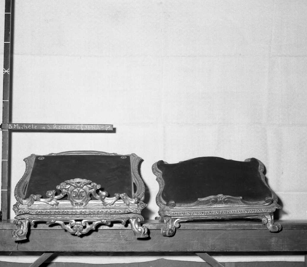 leggio - bottega romagnola (seconda metà sec. XVIII)