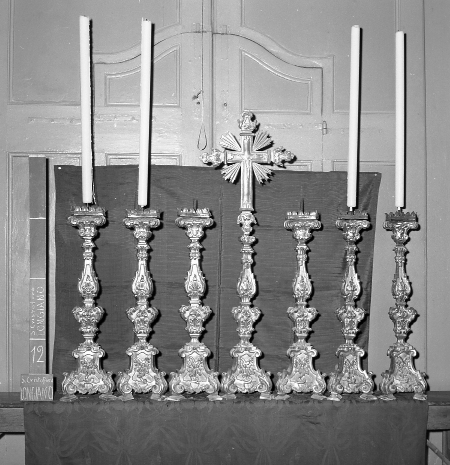 candeliere - bottega romagnola (seconda metà sec. XVIII)