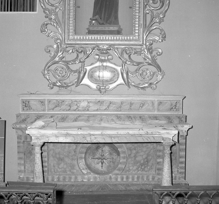 altare - bottega romagnola (seconda metà sec. XIX)