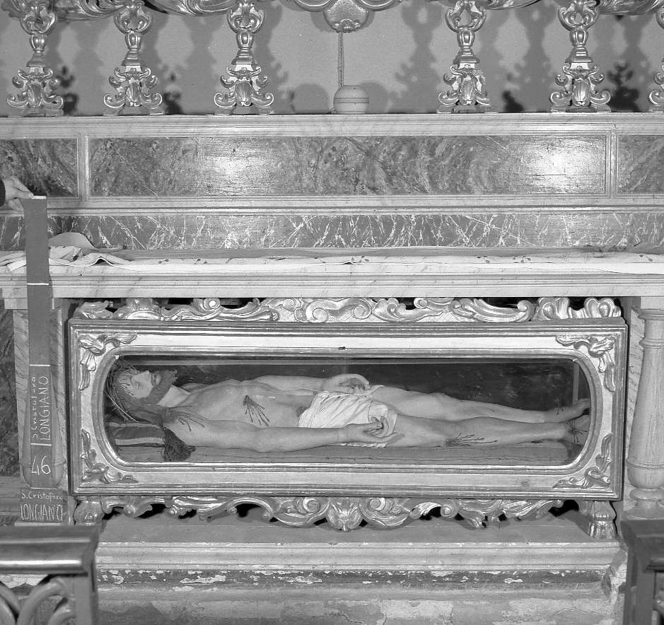 Cristo morto (statua) - bottega romagnola (metà sec. XVIII)