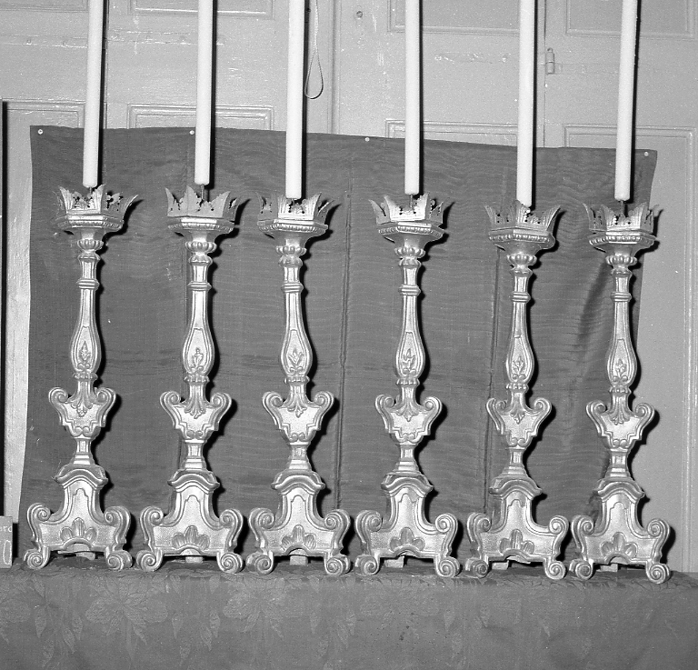 candeliere - bottega romagnola (sec. XVIII)