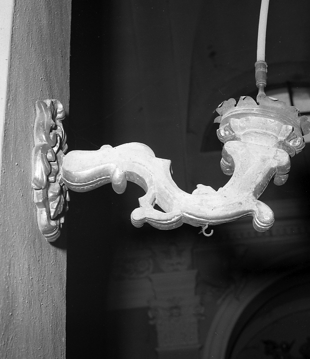 candeliere da parete - bottega romagnola (seconda metà sec. XVIII)