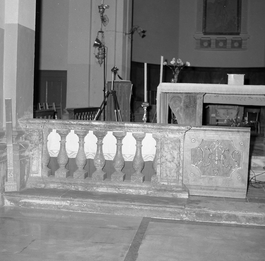 balaustrata - bottega romagnola (seconda metà sec. XVIII)