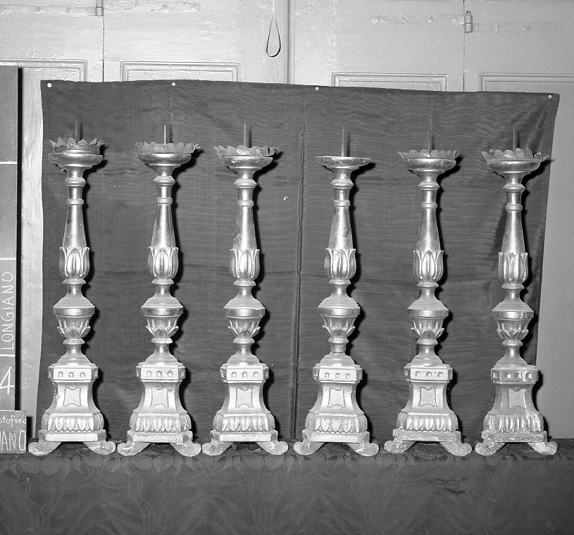candeliere - bottega romagnola (sec. XIX)