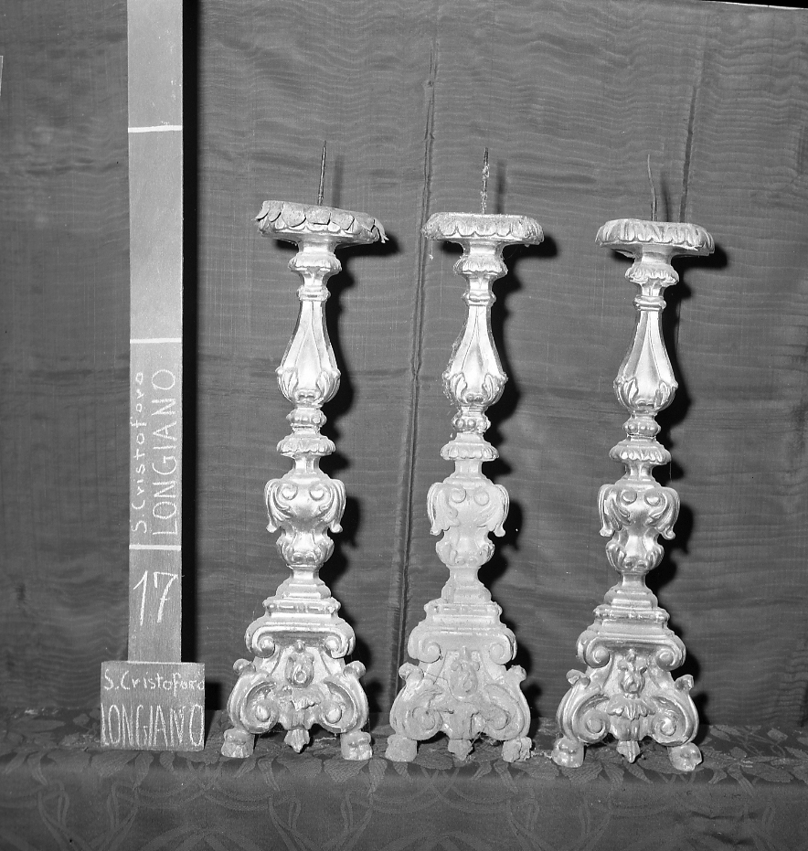 candeliere - bottega romagnola (sec. XVIII)