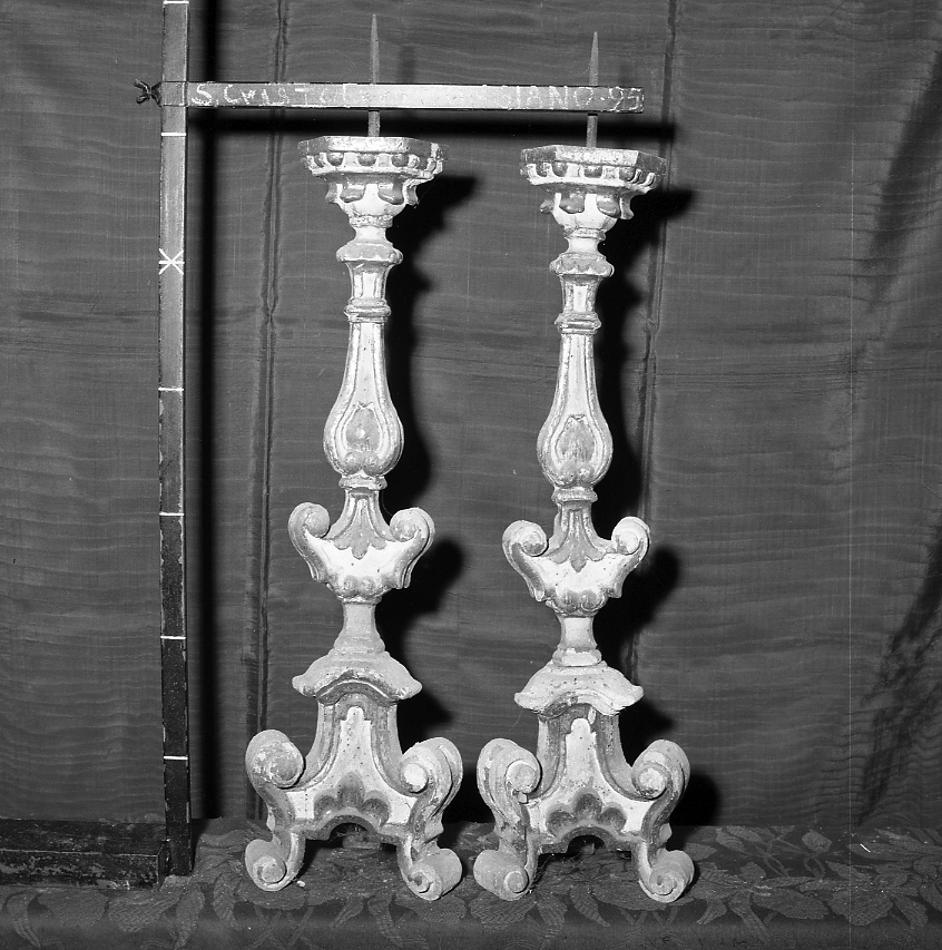 candeliere - bottega romagnola (sec. XVIII)