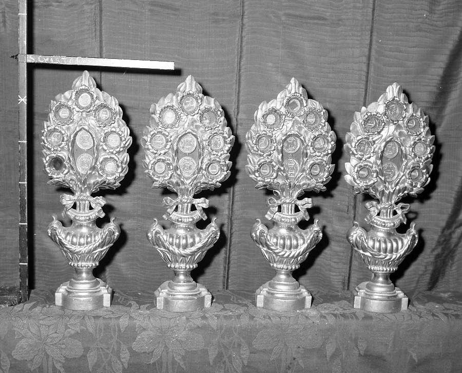 reliquiario - bottega italiana (prima metà sec. XIX)