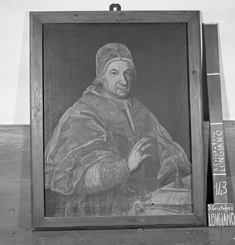 San Cristoforo con Gesù Bambino (dipinto) - ambito romagnolo (seconda metà sec. XVIII)