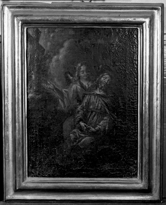 Cristo in meditazione nell'orto (dipinto) - ambito veneto (sec. XVIII)
