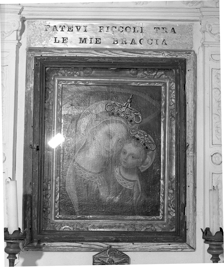 Madonna con Bambino (dipinto) - ambito romagnolo (sec. XVII)