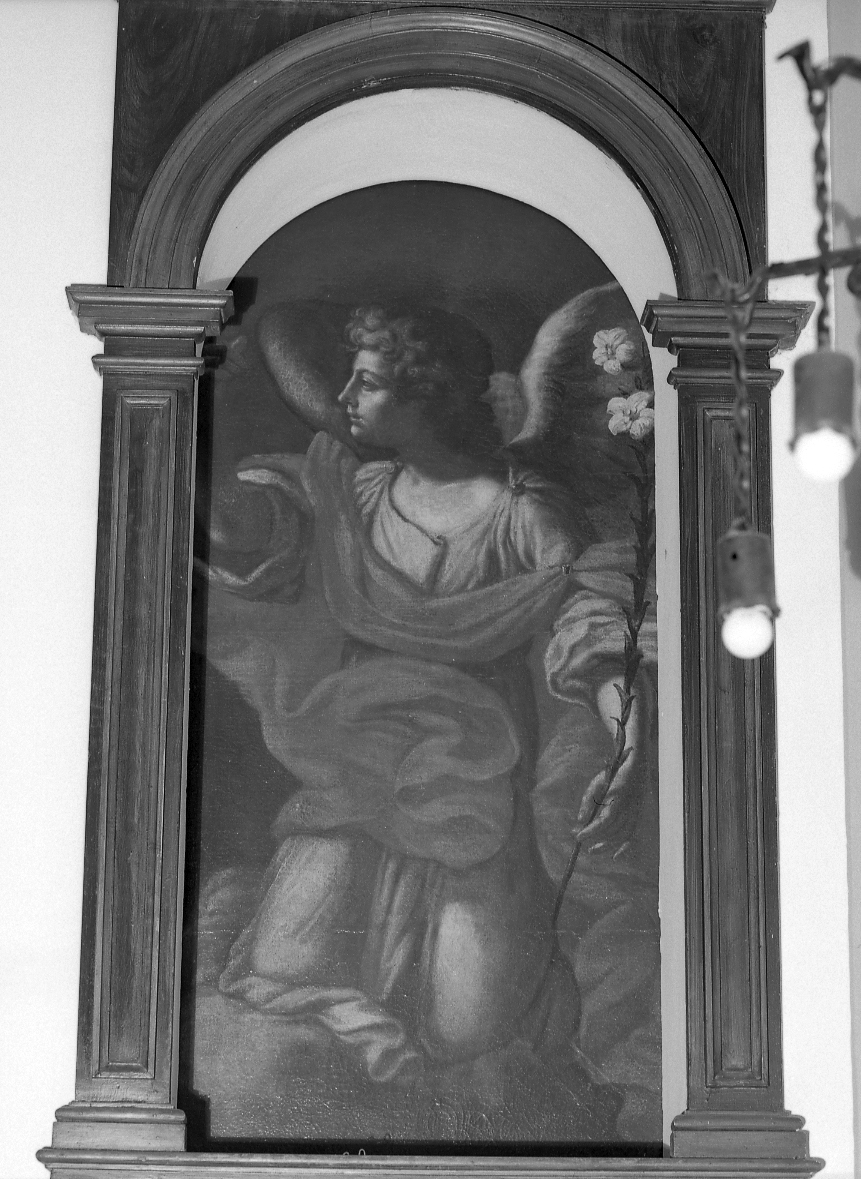 Annunciazione (dipinto, insieme) di Lascari Marco Maria (ultimo quarto sec. XVII)