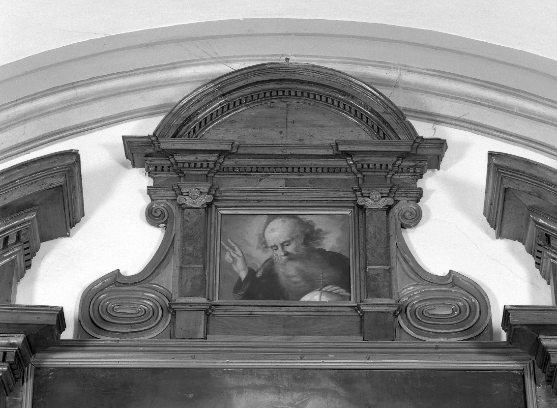 Dio Padre benedicente (dipinto) - ambito emiliano (seconda metà sec. XVII)