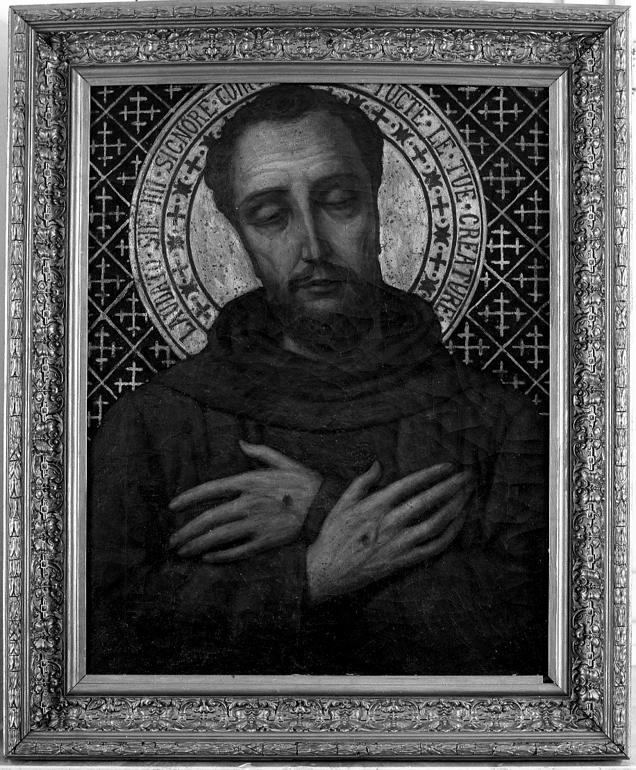 san Francesco d'Assisi (dipinto) - ambito romano (primo quarto sec. XX)
