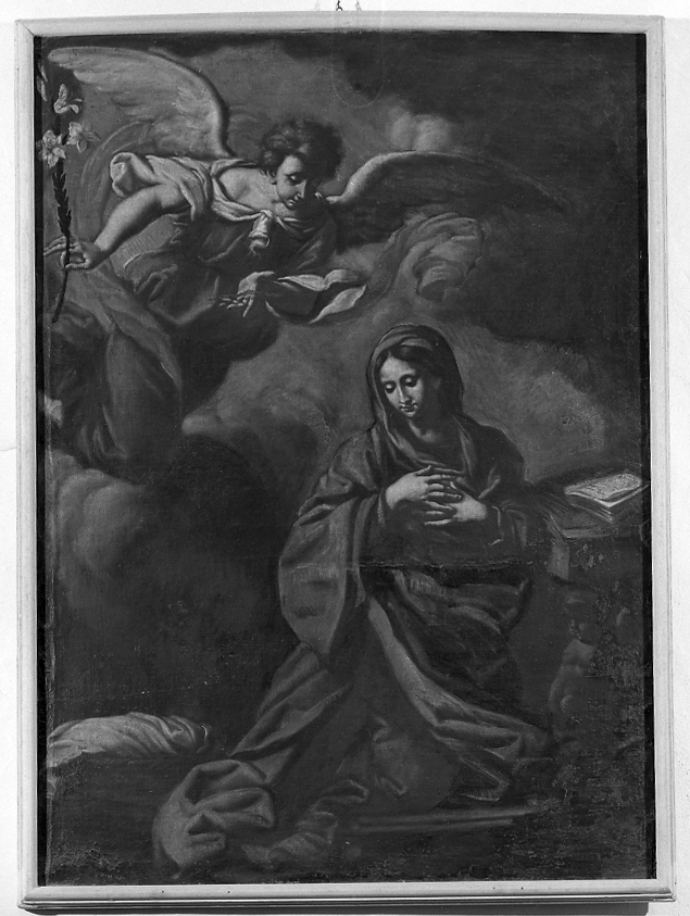 Annunciazione (dipinto) di Lascari Marco Maria (primo quarto sec. XVIII)