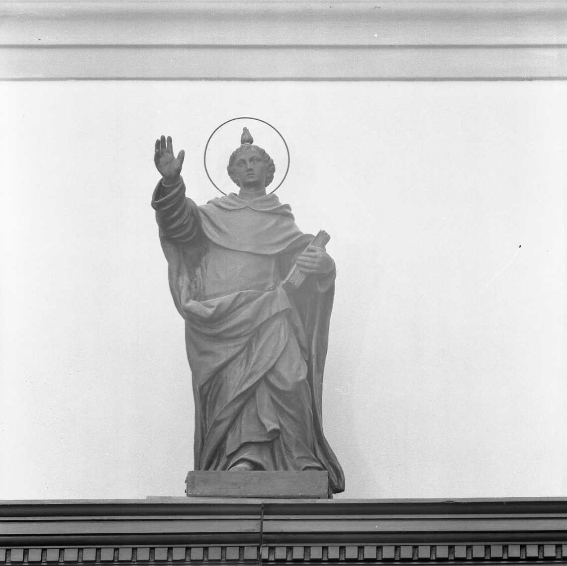 San Vincenzo Ferrer (scultura) di Toselli Ottavio, Toselli Nicola (sec. XVIII)