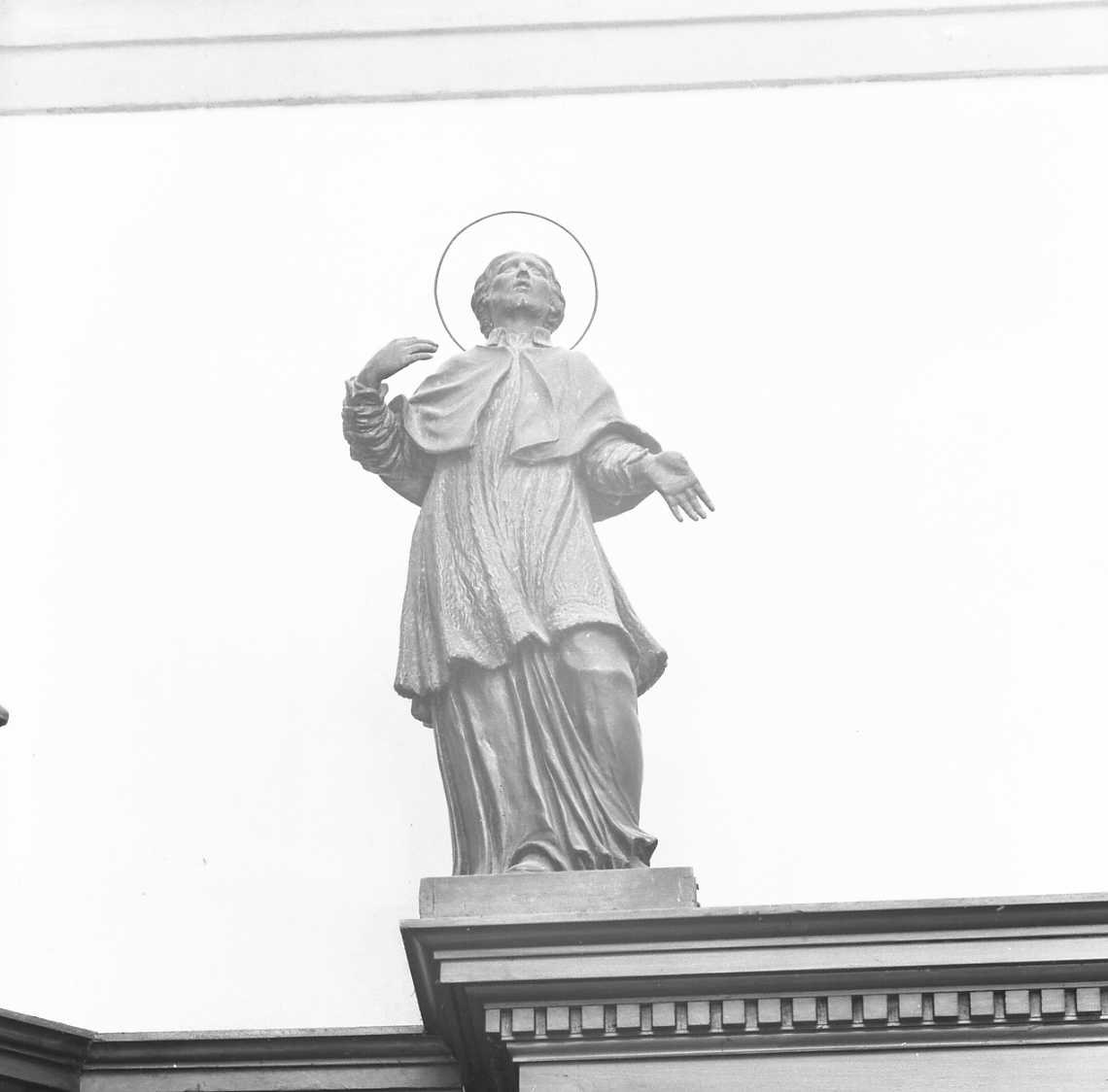 San Giovanni Nepomuceno (scultura) di Toselli Ottavio, Toselli Nicola (sec. XVIII)