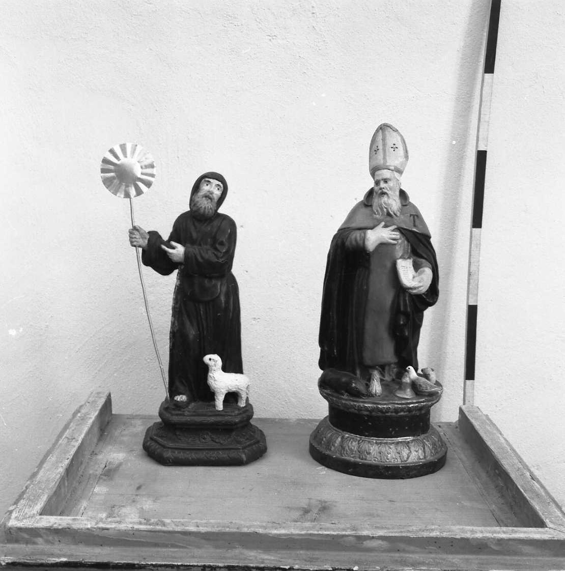 Sant'Antonio Abate (scultura) di Ballanti Graziani Giuseppe (sec. XVIII)