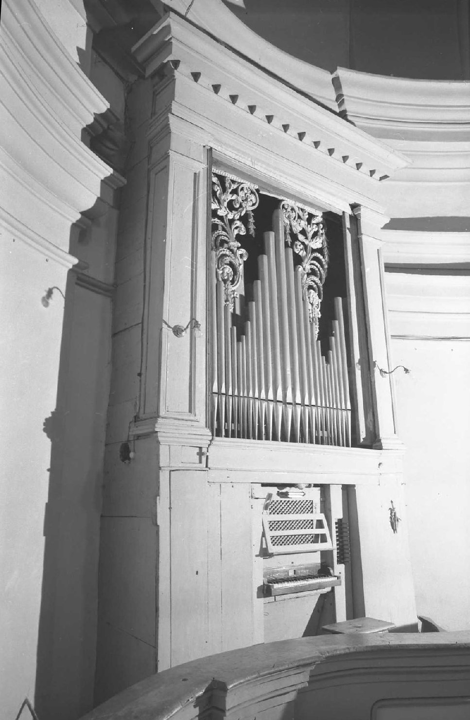 cassa d'organo di Cavina Virgilio, Spada Ridolfo (sec. XVIII)