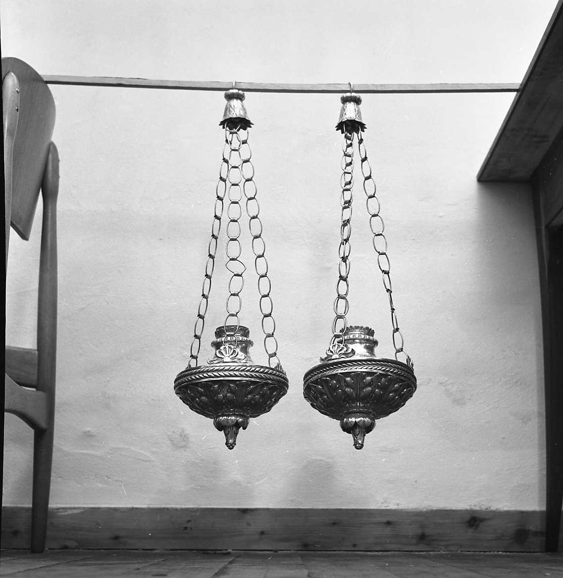 lampada pensile di Zanetti Giovanni (sec. XIX)