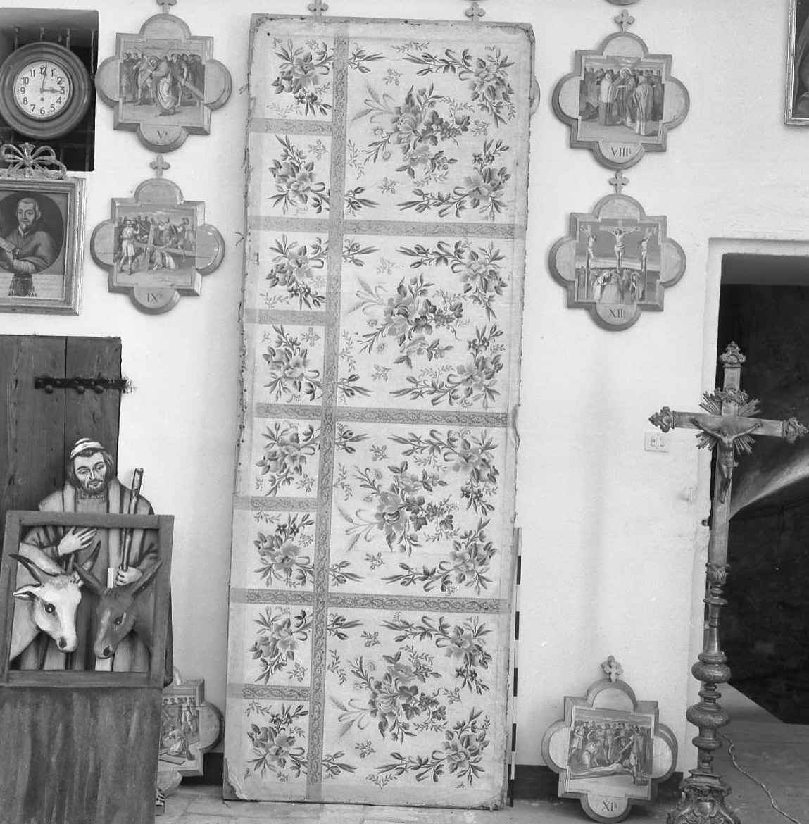 paliotto - a pannello piano - bottega romagnola (sec. XVIII)