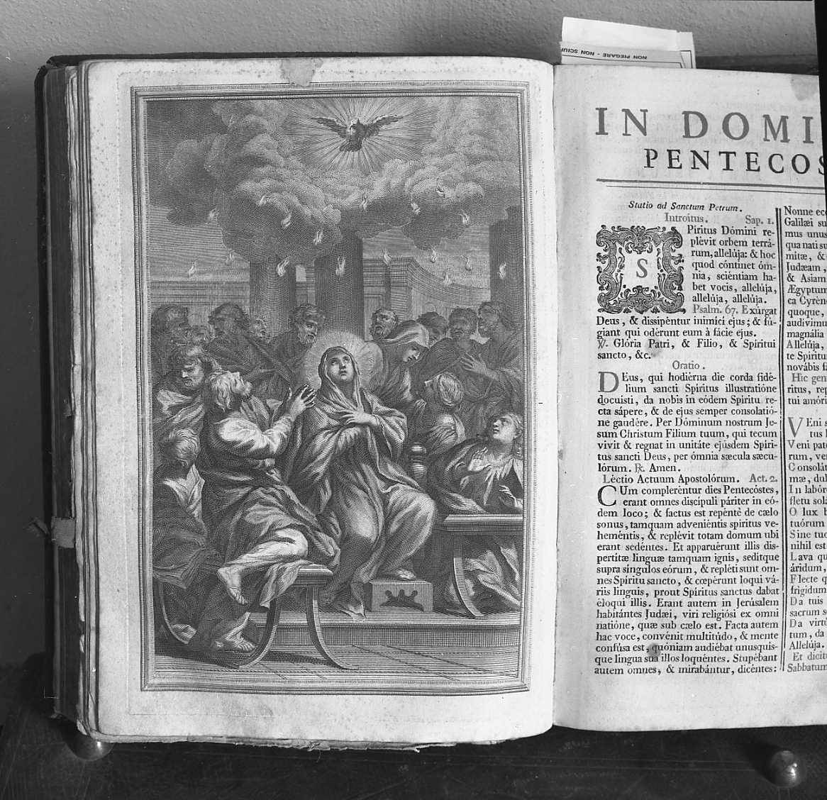 Missale Romanum (coperta di libro liturgico) di Piccini Isabella - bottega italiana (sec. XVIII)