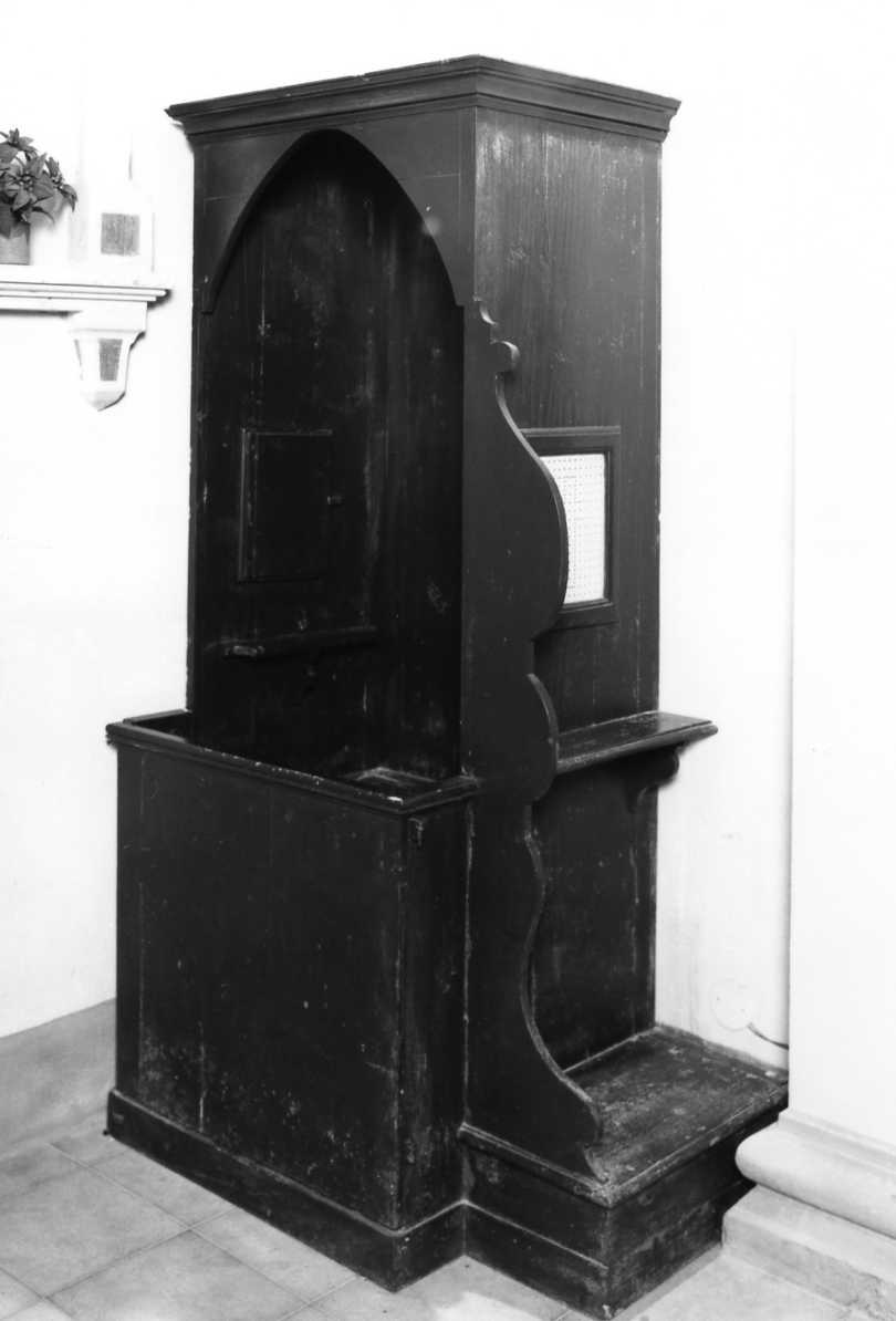 confessionale - bottega romagnola (sec. XX)