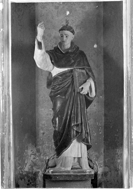 San Vincenzo Ferreri (statua) - manifattura romagnola (sec. XIX)