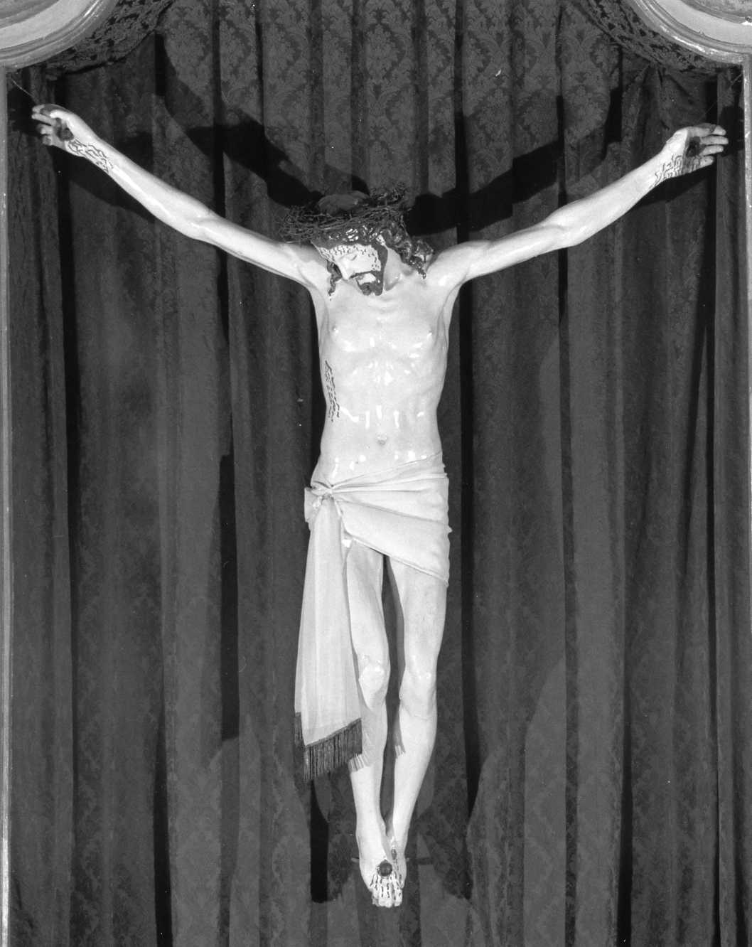 crocifisso - manifattura romagnola (sec. XIX)