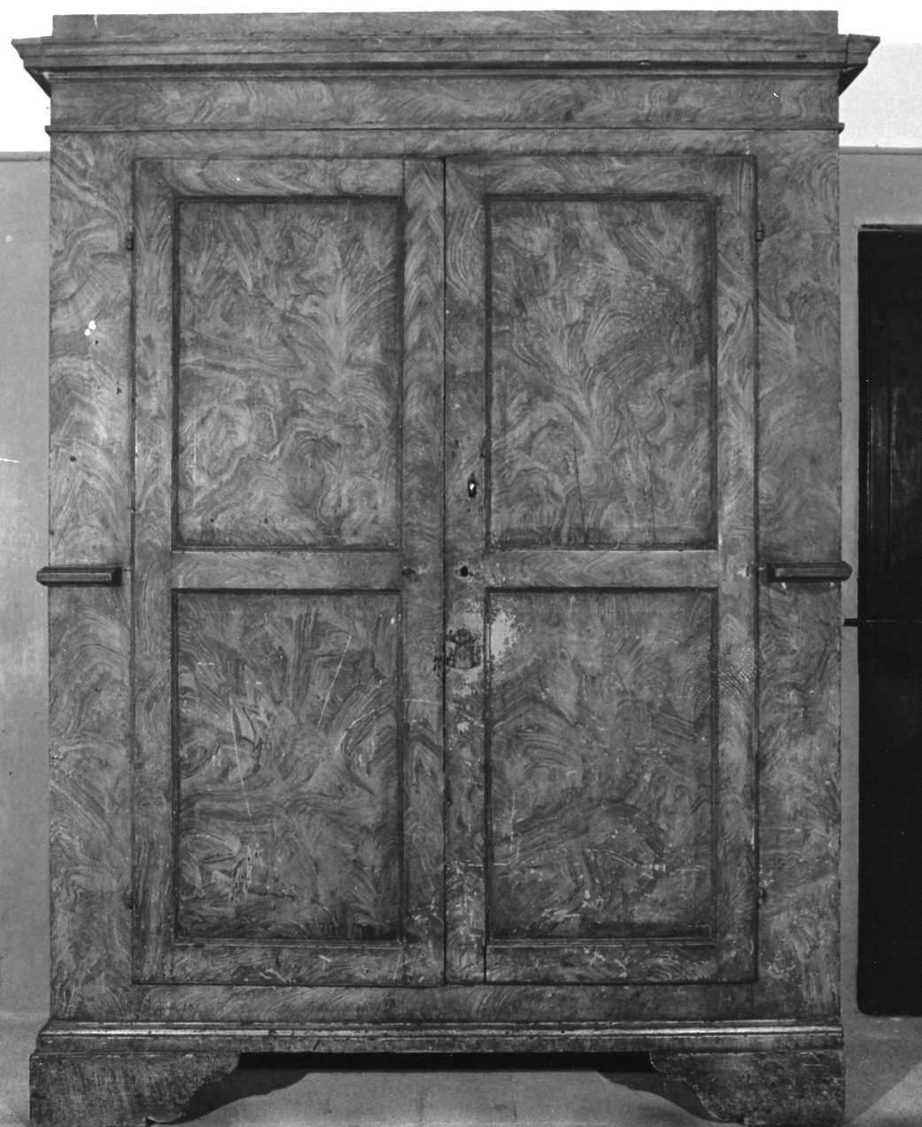 armadio - manifattura romagnola (seconda metà sec. XIX)