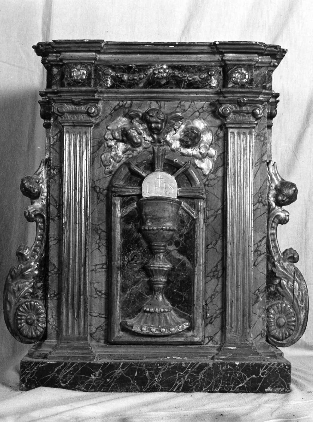 tabernacolo - manifattura romagnola (prima metà sec. XIX)