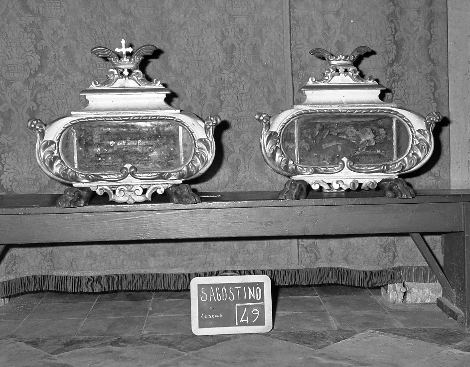 reliquiario - manifattura romagnola (sec. XVIII)