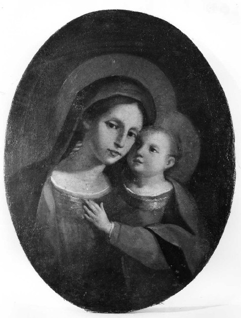 Madonna con Bambino (dipinto) - ambito romagnolo (sec. XVII)