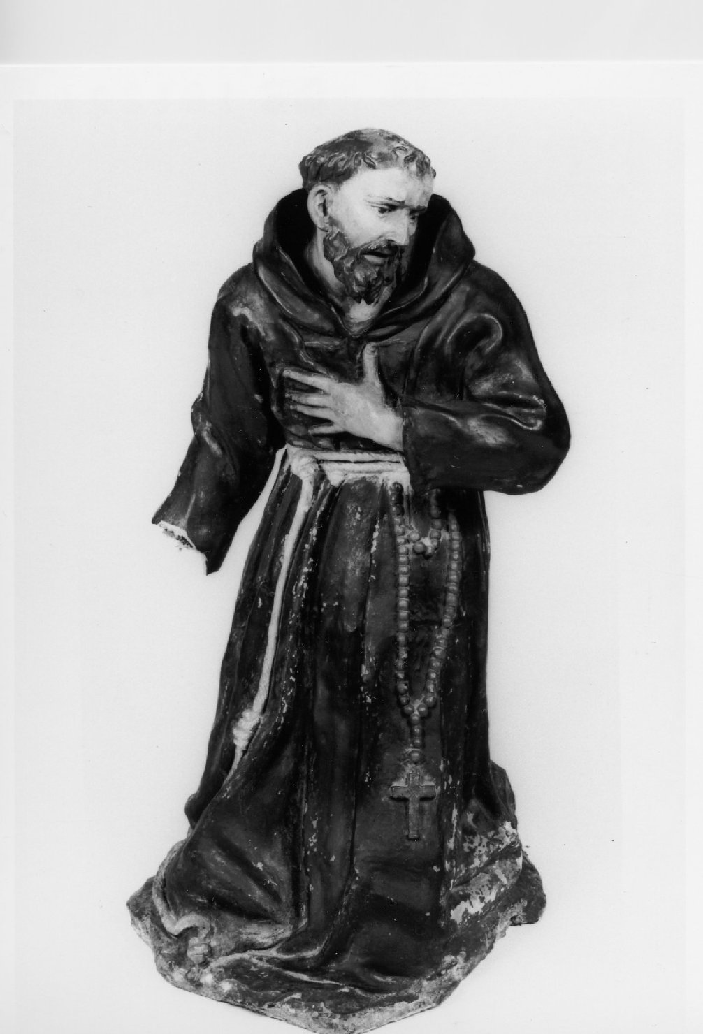 San Francesco (statuetta) di Tiazzi Cesare (sec. XVIII)