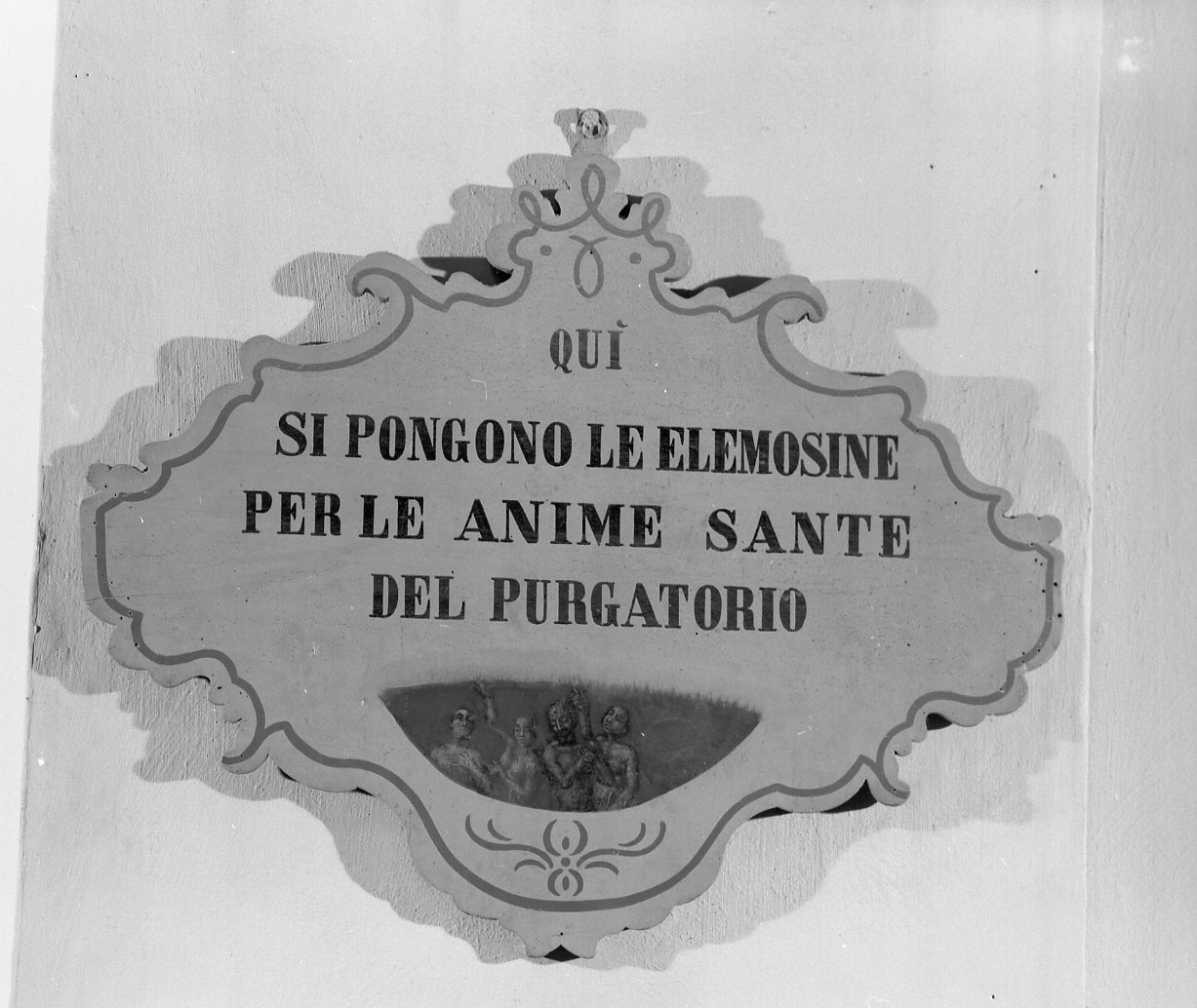 targa devozionale - bottega romagnola (sec. XVIII)