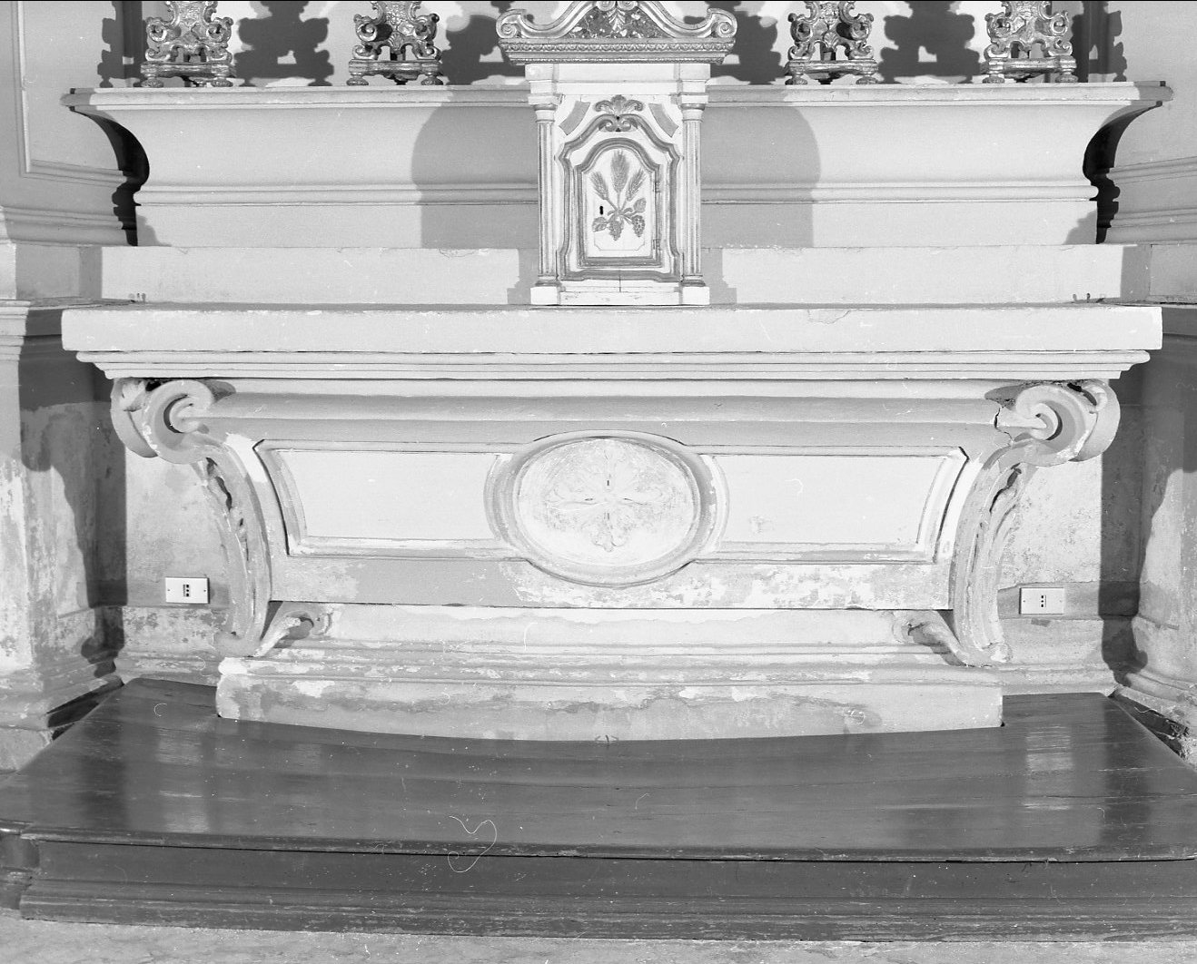 mensa d'altare - bottega romagnola (sec. XVIII)