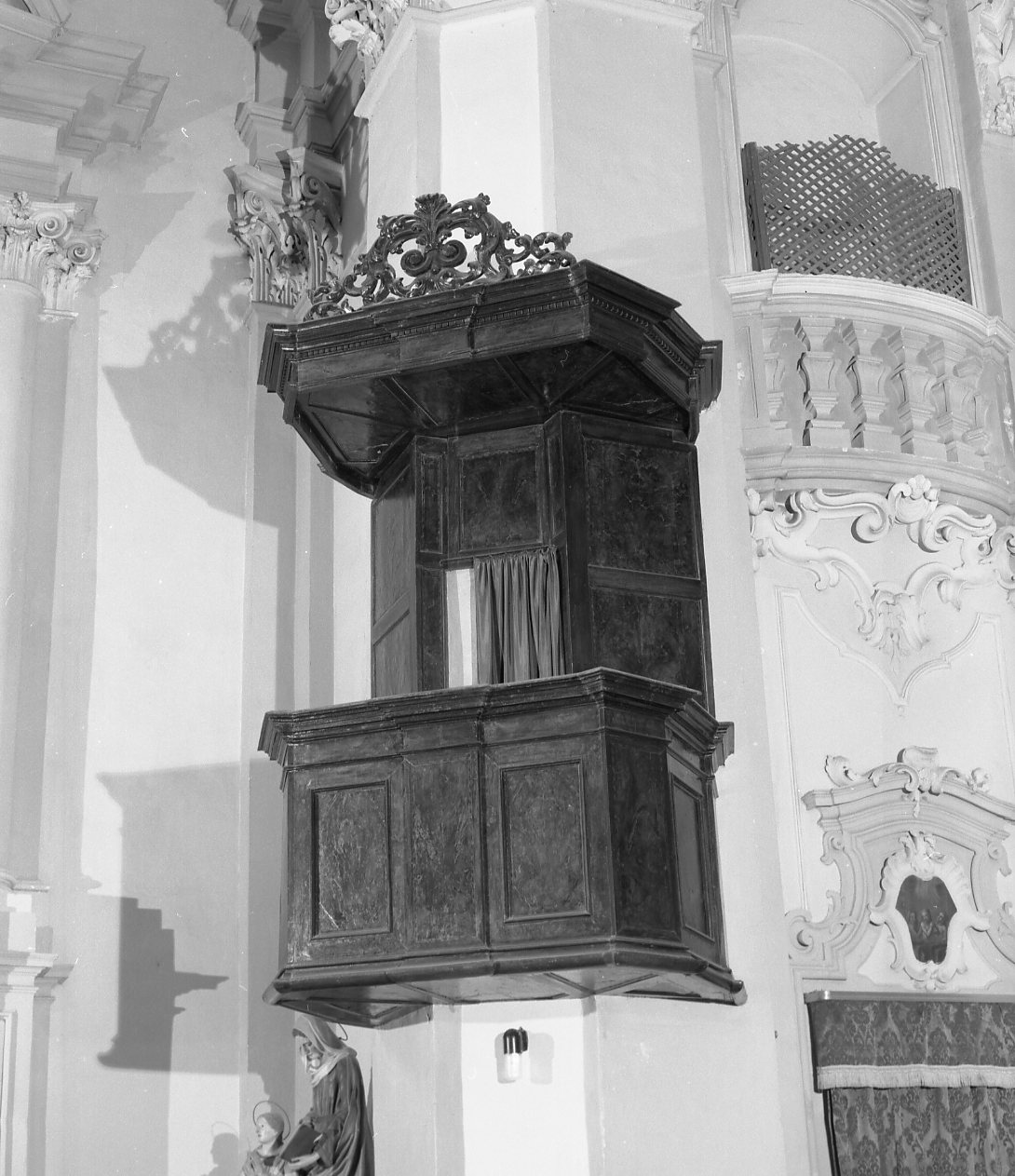 pulpito - bottega romagnola (sec. XVIII)